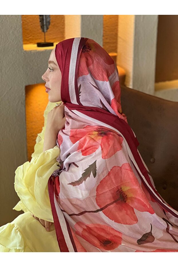 شال من الخيزران بنمط ابن عرس - 3