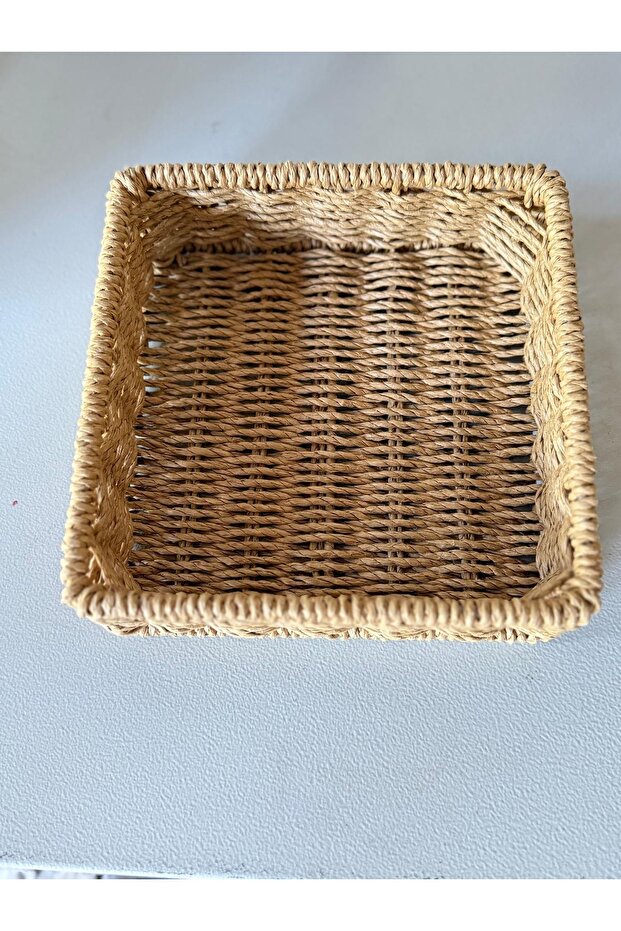 Rattan Dekoratif Kare Peçetelik-saklama Kutusu - 1