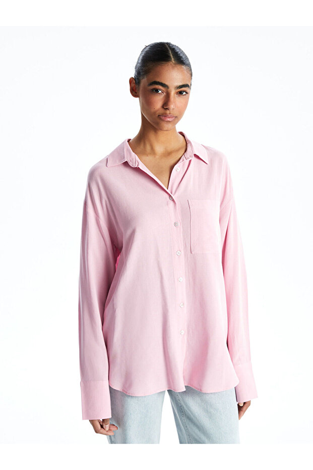 Nevavm Women's Linen Blend Shirt with a Difference