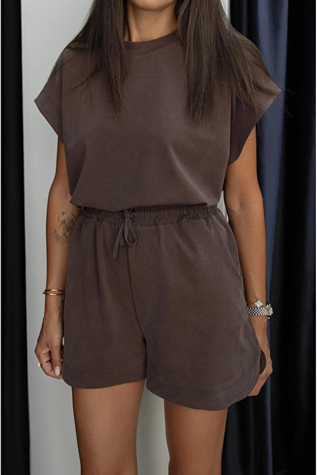 Set modal de bluză maro Patrick - 5