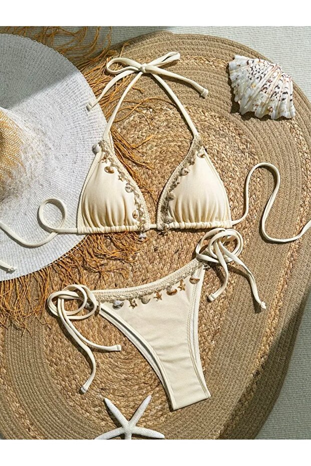 Ivory Coast Seashell Bikini Set - 1