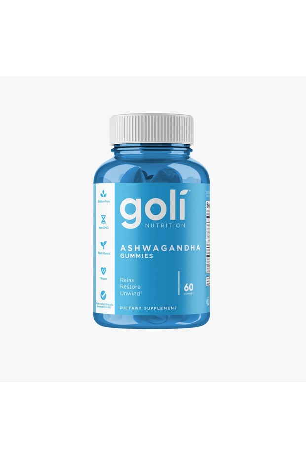 علكة أشواغاندا من Goli Nutrition.