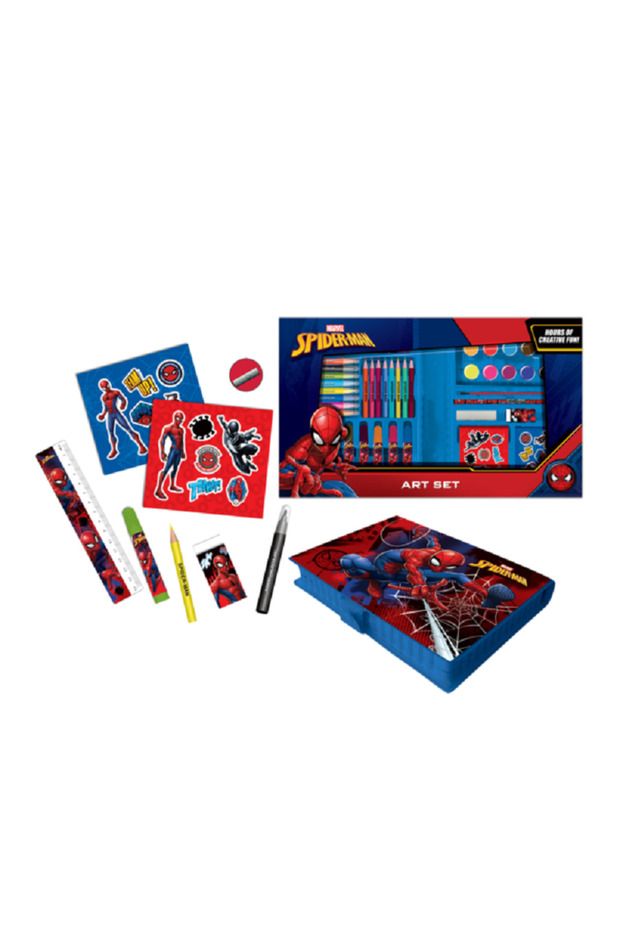 مجموعة فنية إبداعية ممتعة من سبايدرمان، 52 قطعة، متعددة الألوان - 1