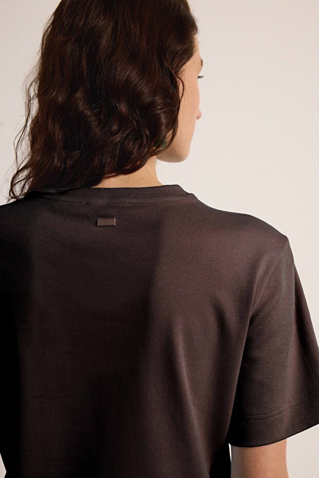 Premium Pamuk Basic Tshirt Kadın - 3