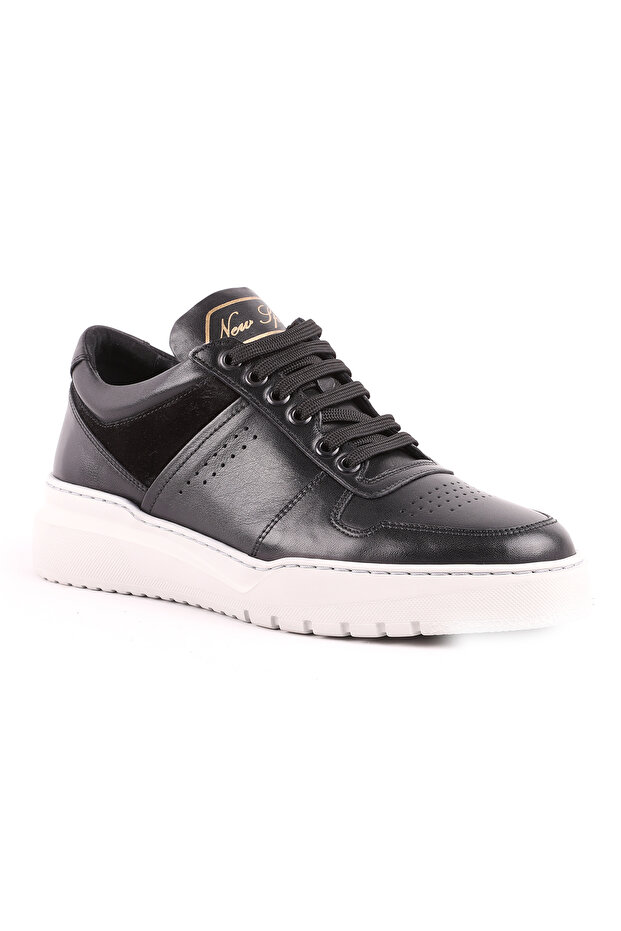 L4705 Leather Men's Casual Shoes White