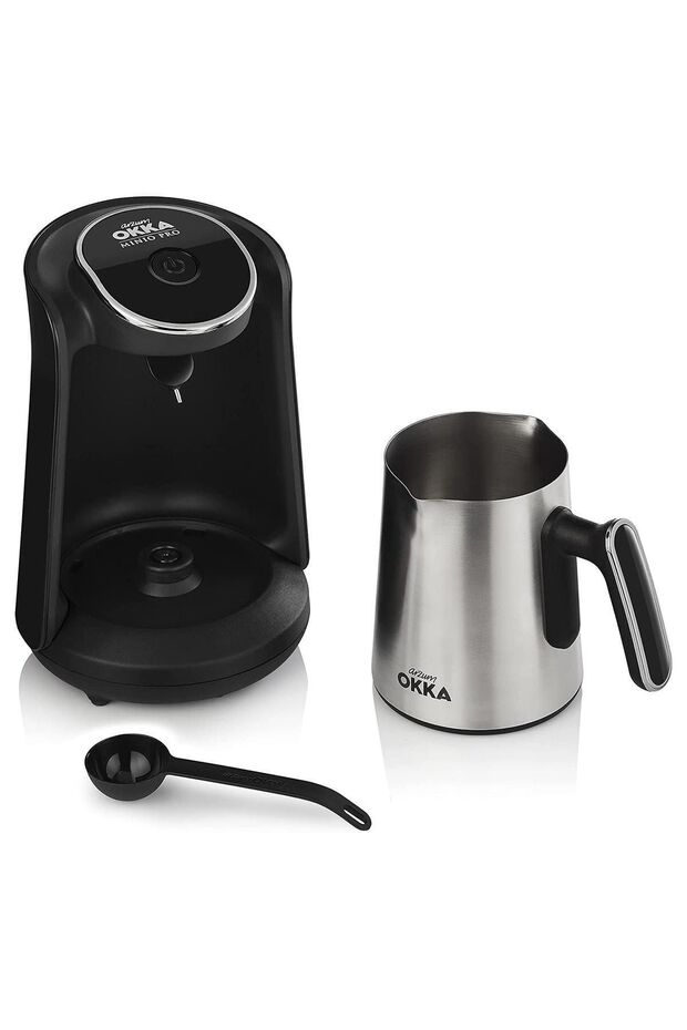 Okka Minio Pro OK0010-K Türk Kahve Makinesi Çelik Krom - 3