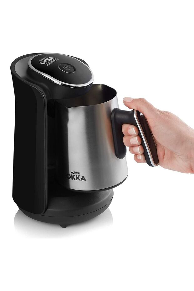 Okka Minio Pro OK0010-K Türk Kahve Makinesi Çelik Krom - 4