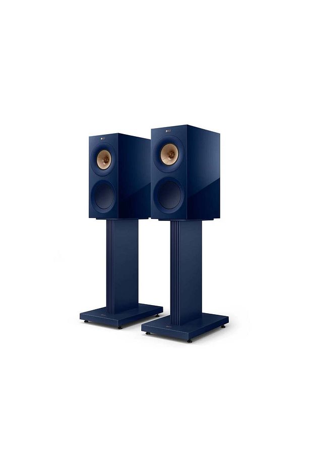 Meta R3 Raf Tipi Hi-Fi Pasif Hoparlör - Çift Parlak Mavi - 2