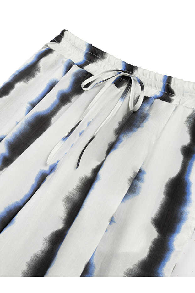 Batik Patterned Trousers - 8