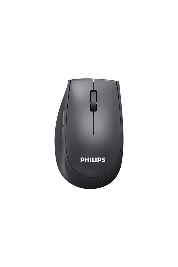 SPK7627 Kablosuz Bluetooth Dual Mod 1600DPI 6 Tuşlu Sessiz Optik Mouse Gri - 1