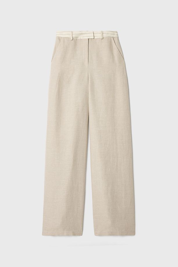 Keten Pantolon - 7
