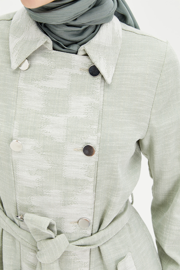 Pamuklu Kruvaze Kap - 5