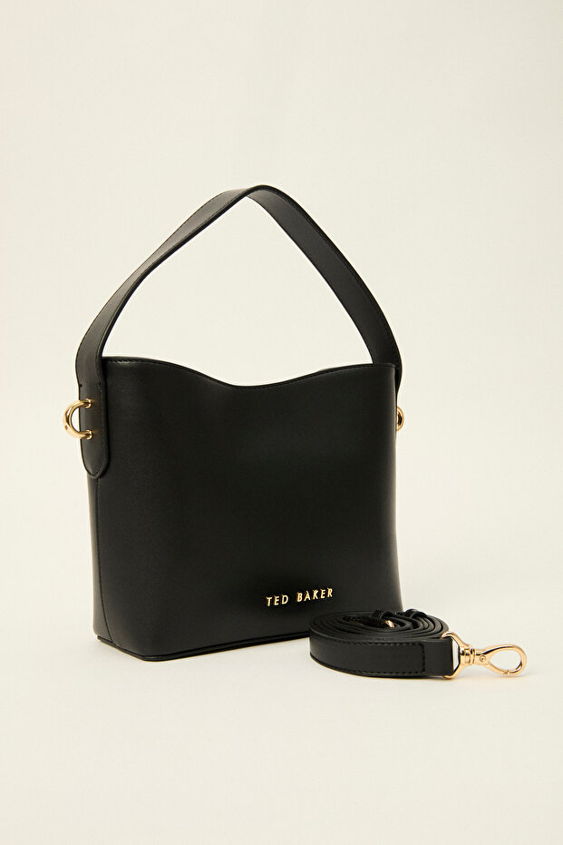 Düz Cilt Mini El Çantası - 1