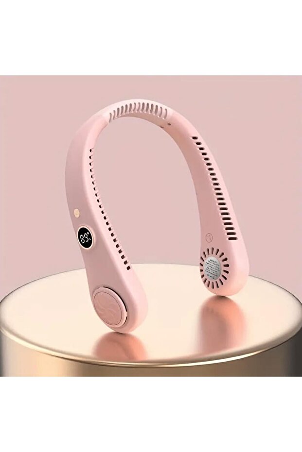 YU WELL USB charging Portable Neck Fan, Bladeless Cooling upto 7hrs Working Time, Headphone Design P