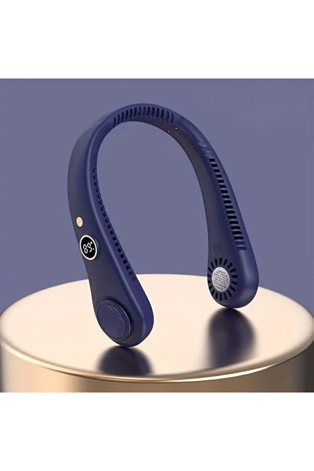 YU WELL USB charging Portable Neck Fan, Bladeless Cooling upto 7hrs Working Time, Headphone Design P