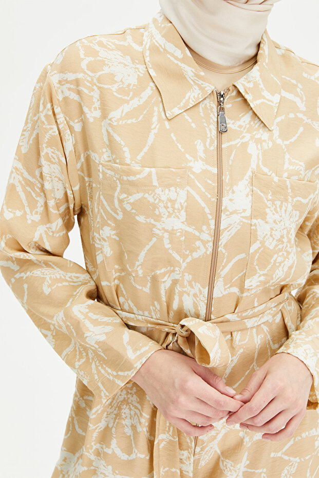 Desenli Uzun Tunik - 5