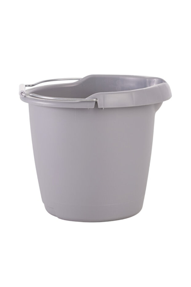 دلو ممسحة بلاستيكي دائري متين سعة 15 كوارت - 2
