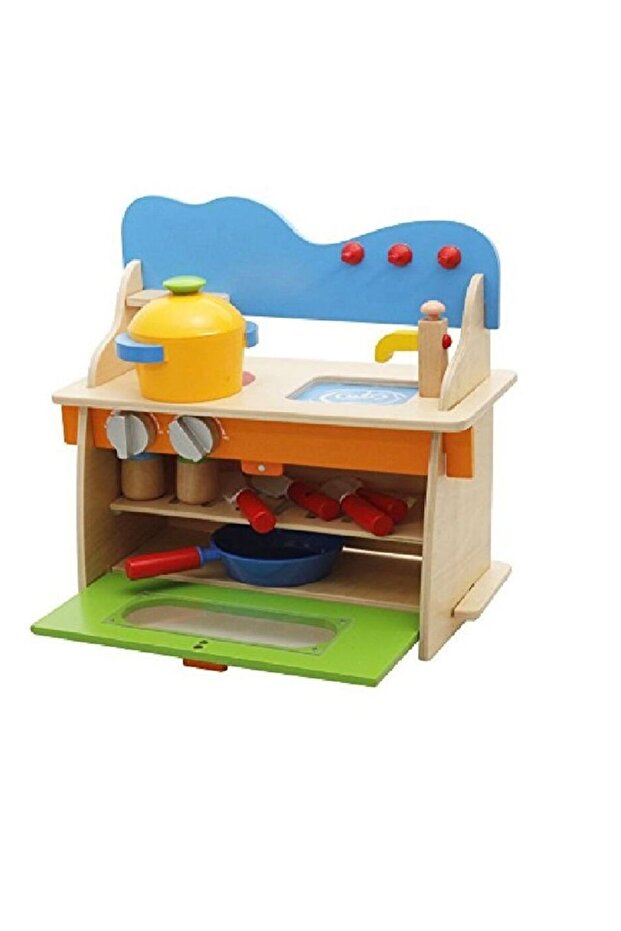 Montessori Ahşap Mutfak Seti - 4