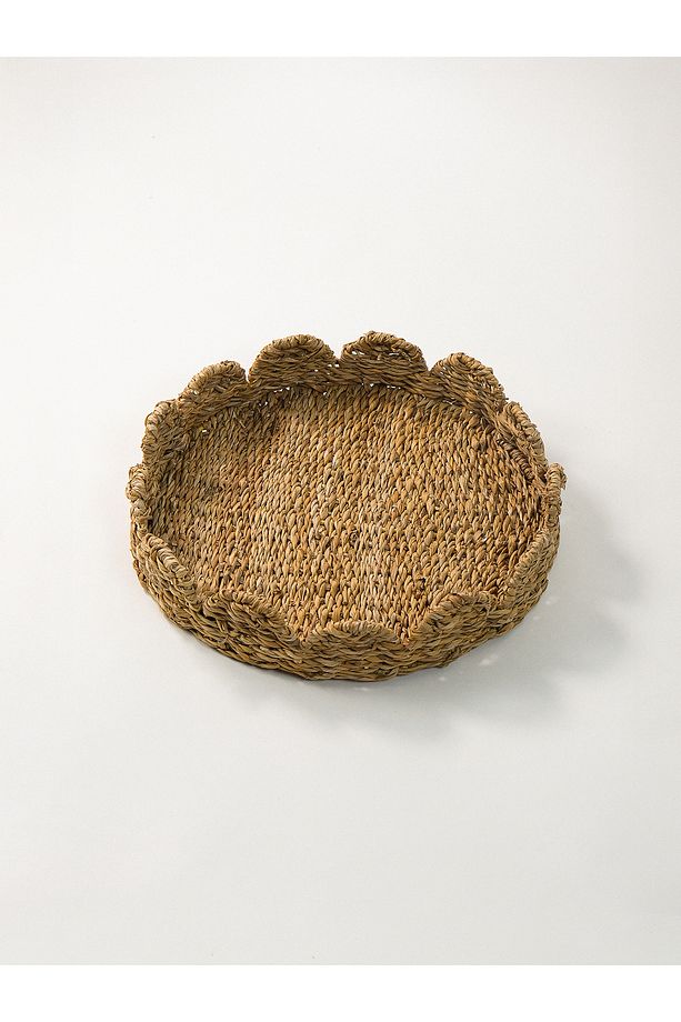 Herme 2'li Hasır Tepsi (33 x 7 cm) - 4