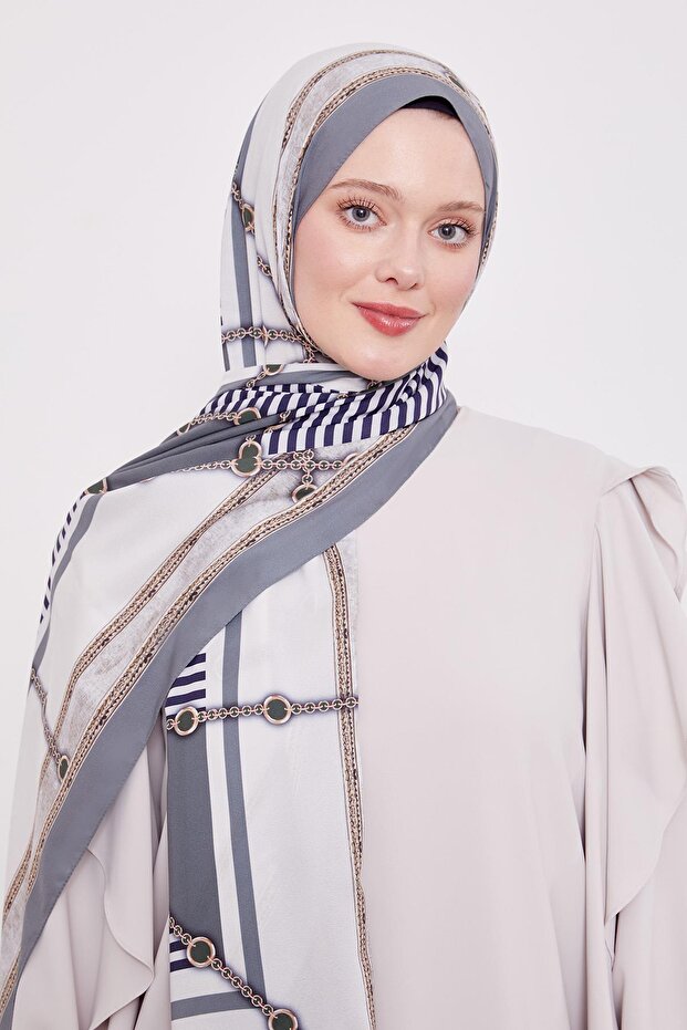 شال الحب بنمط السلسلة - 3