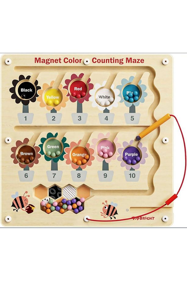 Montessori Manyetik Arı Labirenti - 4