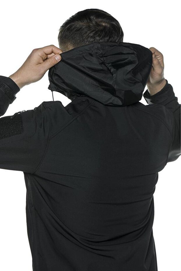 معطف سوفتشيل تكتيكي مقاوم للماء والرياح - 3