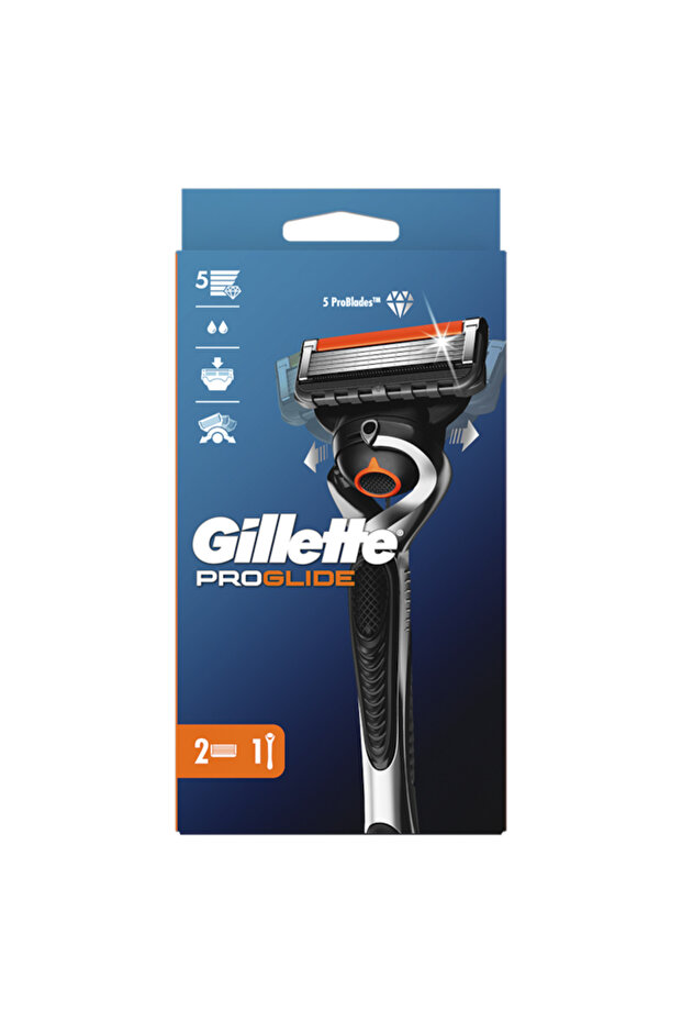 Gillette ProGlide FlexBall Regular Razor, 2 Refills - 3