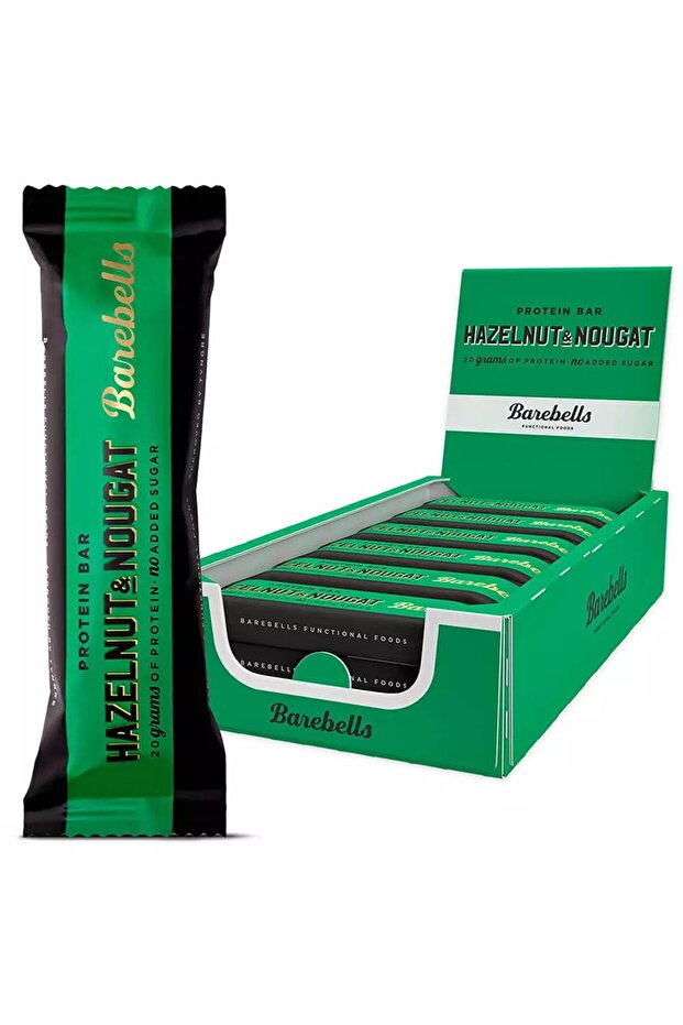 Protein Bar Hazelnut & Nougat Pack of 12 * 55g