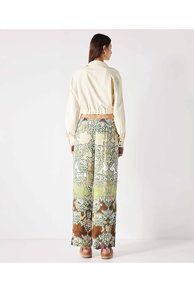 Gömlek yaka basic bluz - 6