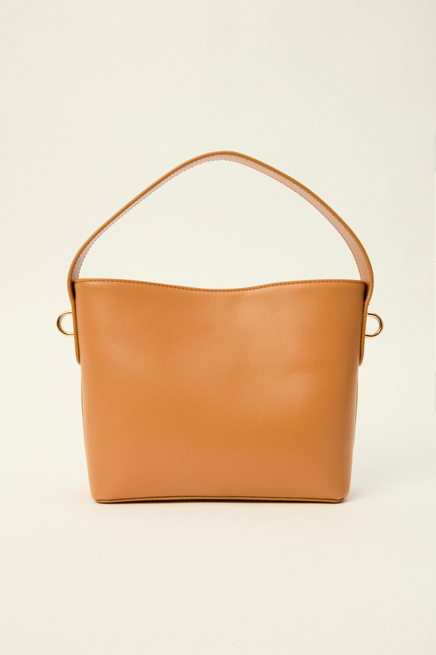 Düz Cilt Mini El Çantası - 3