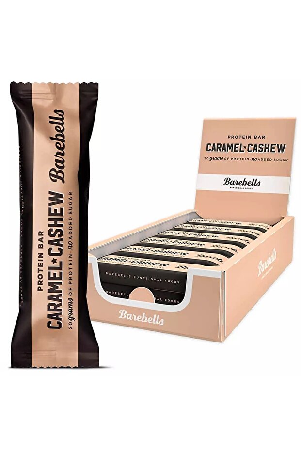 Protein Bar Caramel Caschew Pack of 12 * 55g