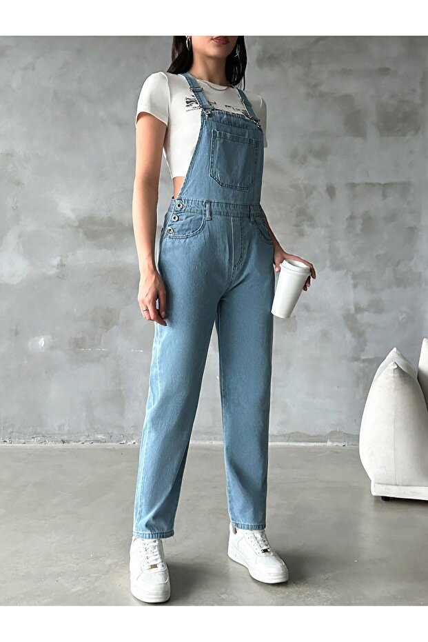 denim salopet - 2