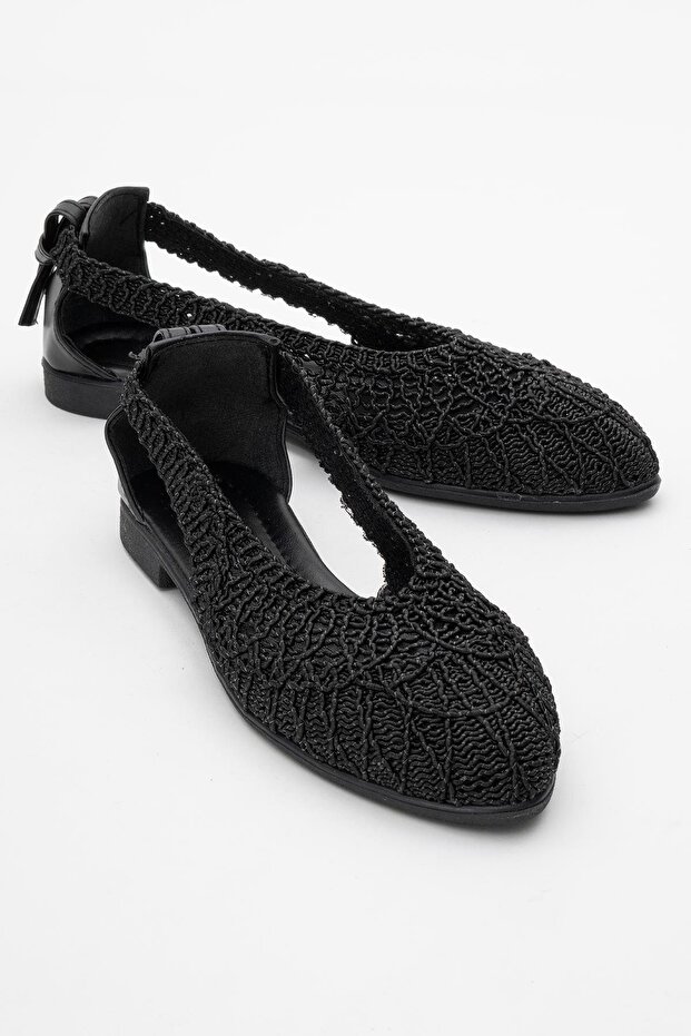 Women's Mesh Ballerina Black