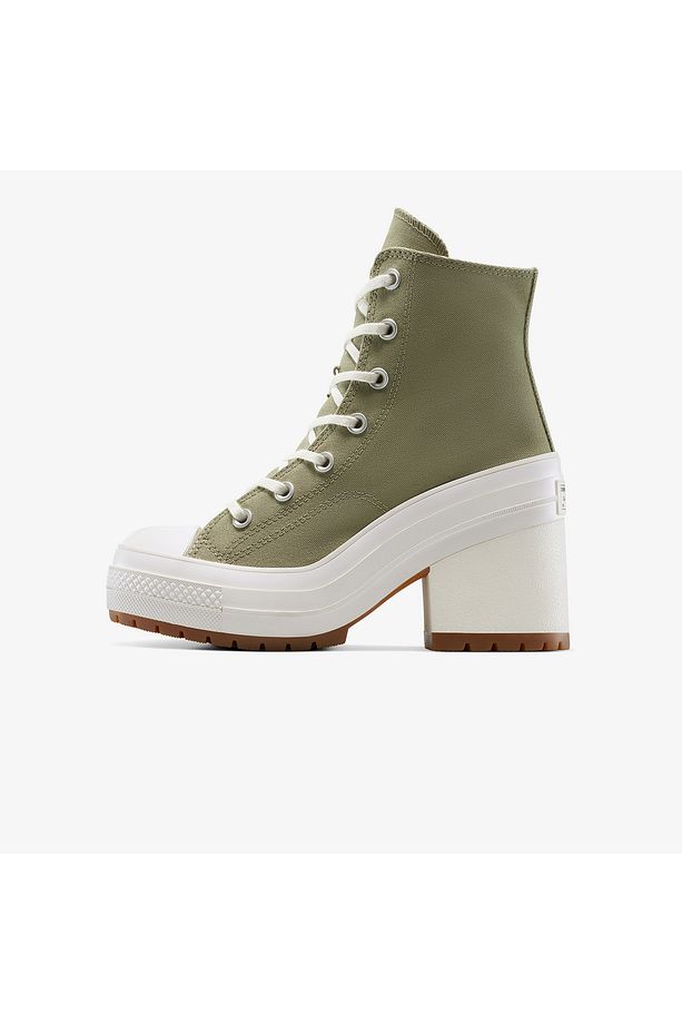 Chuck 70 De Luxe Platform Kadın Haki Sneaker - 4