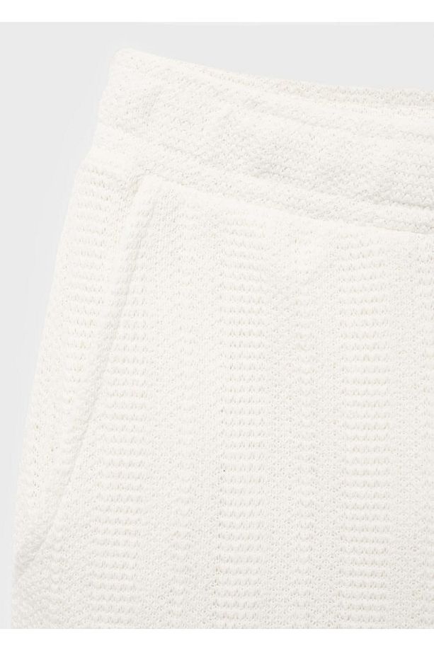 Kalıplı triko bermuda şort - 7