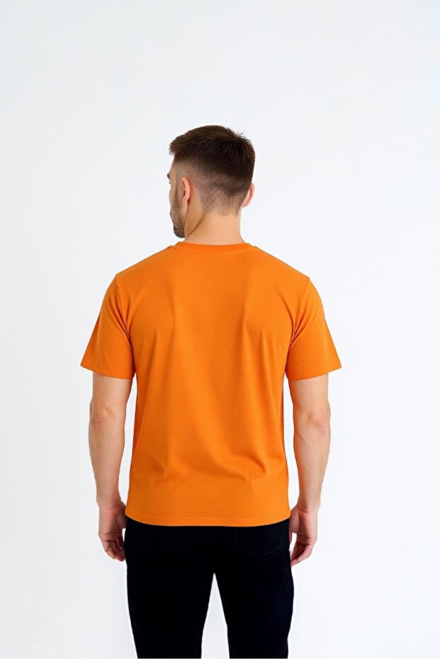 Bărbați guler rotund Regular Fit basic tricou - 7