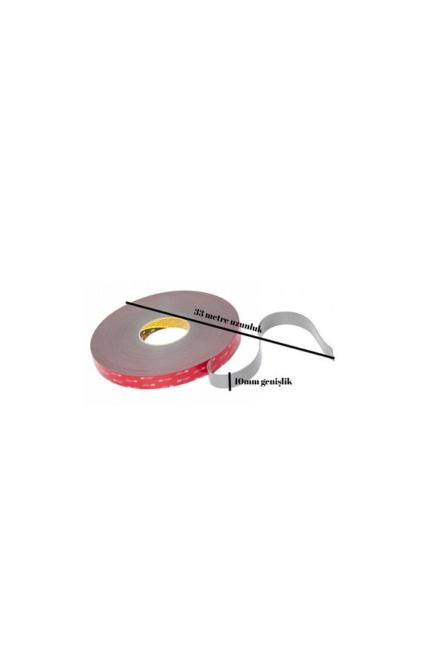 Gph 110 Çift Taraflı Bant (Gri Vhb) 10MMX33MT - 2