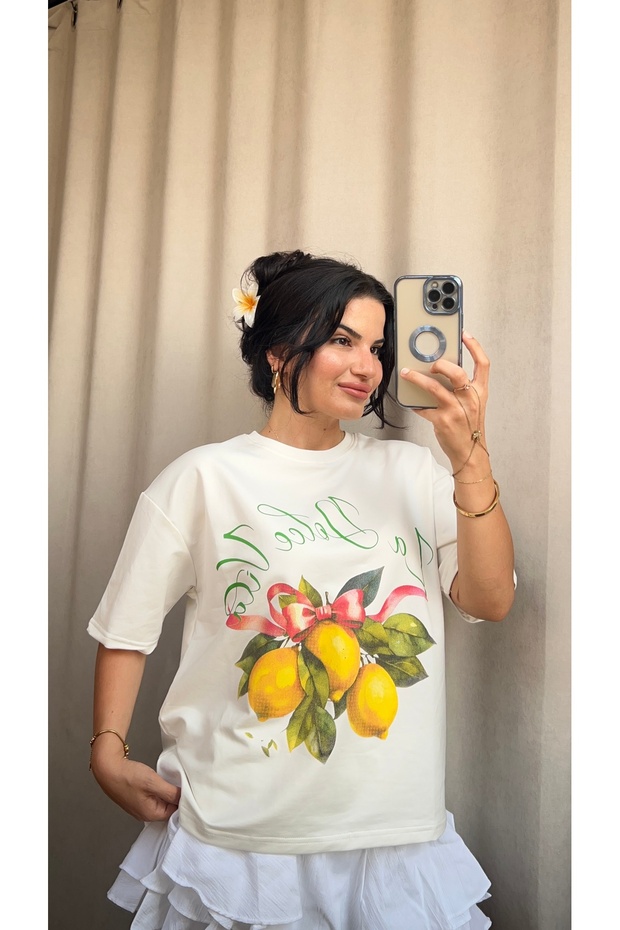 Lemon Printed Tshirt - 4