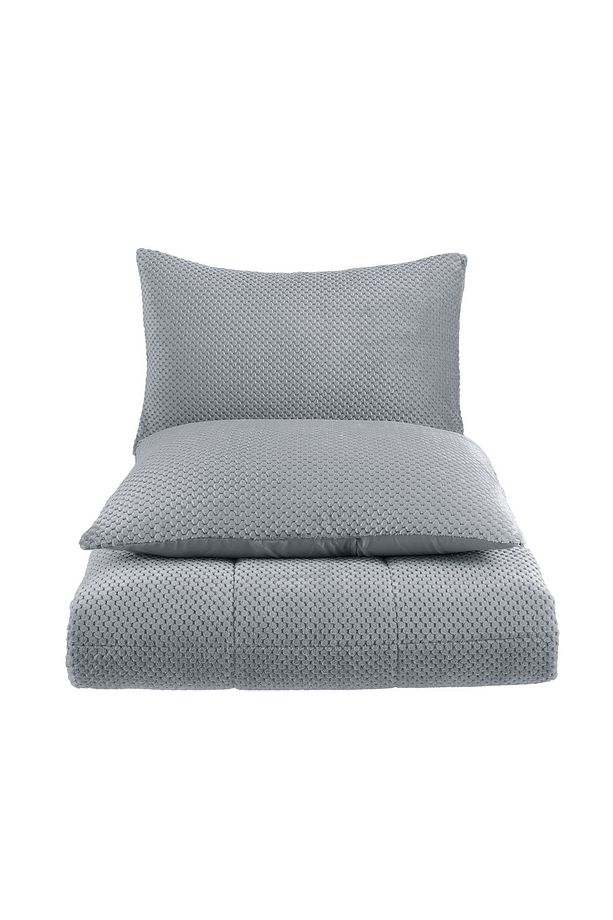 Luis Comfort Set Tek Kişilik (155x215 cm) Gri - 5