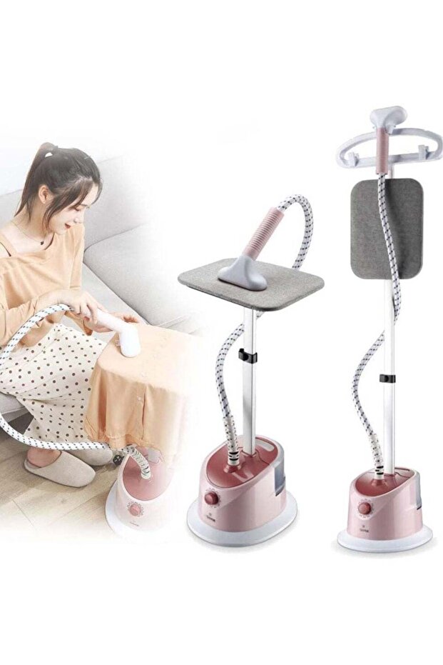 Steamer for Clothes Standing, 2000W Full Size Powerful Handheld Clothes Steamer