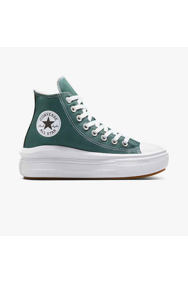 Chuck Taylor All Star Move Platform Unisex Yeşil Platform Sneaker - 1