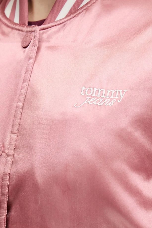 TJW SCRIPT VARSITY JACKET Kadın Pembe Ceket DW0DW20960TI0 - 6