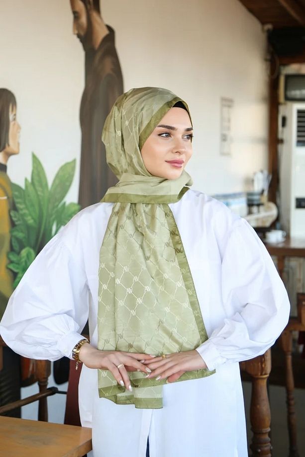 Trend Monogram Şal 2 - 4