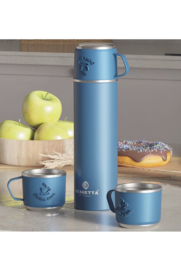 PROCAMP 3 BARDAKLI *** PASLANMAZ ÇELİK *** TERMOS (500 ML)