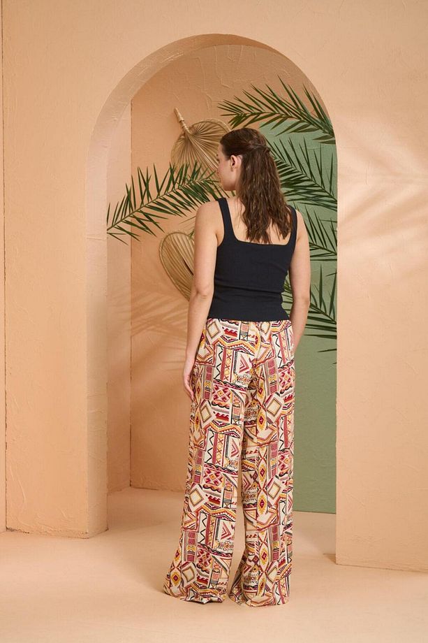 Kadın Sarı Pijama Takım 27007 - 4