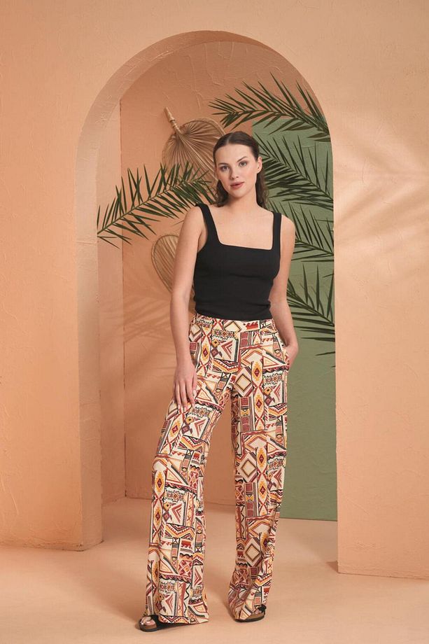 Kadın Sarı Pijama Takım 27007 - 3