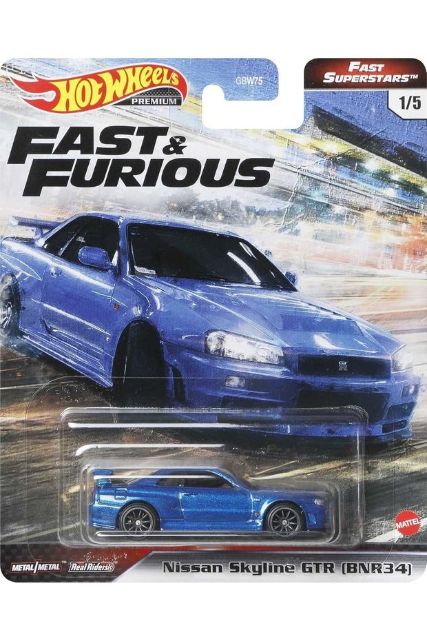Premium F&F Fast Superstars Nissan Skyline Gt-R (Bnr34) Grl84
