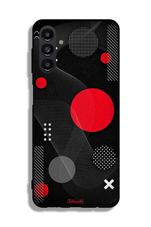 Samsung Galaxy A13 5G Protective Case Cover Round And Cross Shape Pattern