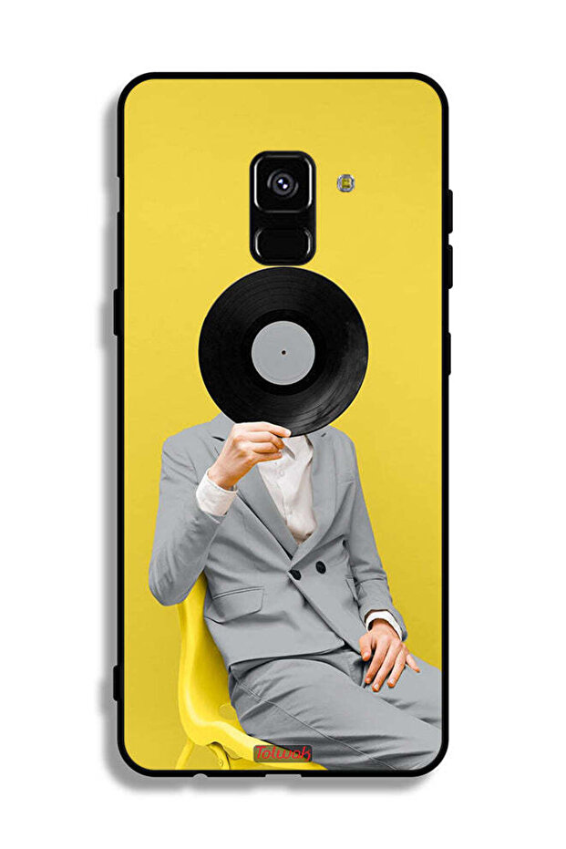 غطاء حماية لهاتف Samsung Galaxy A8 Plus (2018) بتصميم فن تجريدي من Dj