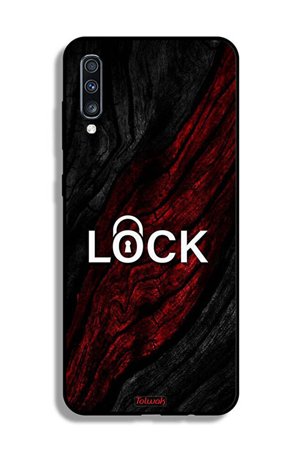غطاء حماية قابل للقفل لهاتف Samsung Galaxy A70